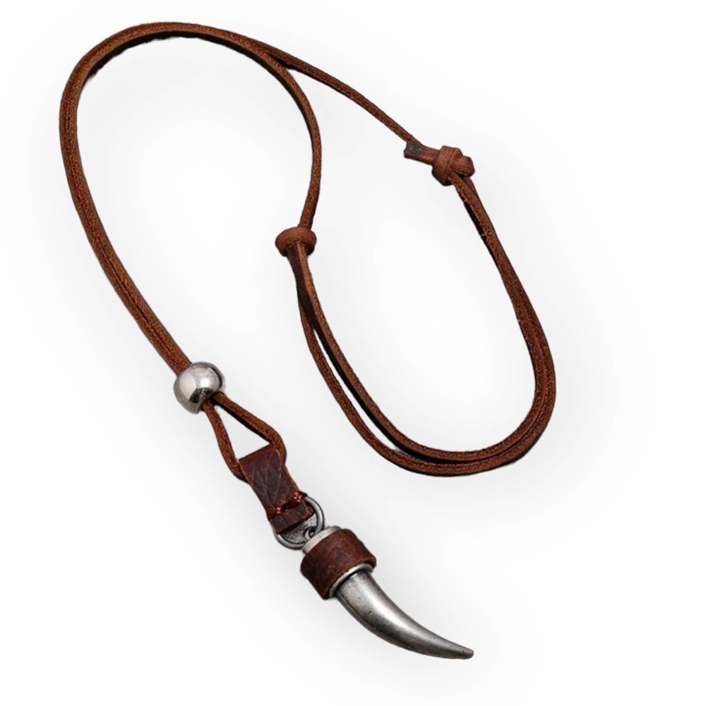 Metal Fang Necklace